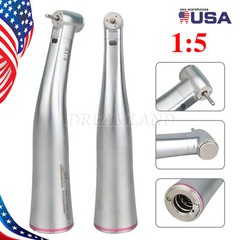 Internal four spray 1:5 Increasing LED Fiber Optic Contra Angle for NSK XLJ