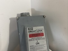 Hubbell HBL460MI7W 60-Amp Circuit Lock Mechanical Interlock 480V 60A As Picture