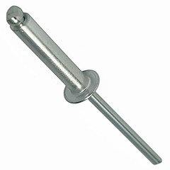Aluminum Body Steel Mandrel Pop Rivets Blind Dome Head All Sizes Available