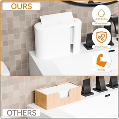 Touchless Paper Towel Dispenser for Countertop,Home,Bathroom and Kitchen,Whit…