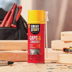 GREAT STUFF Gaps & Cracks Spray Foam Sealant 12 oz