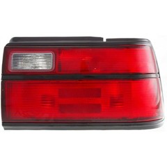 2pcs Driver Passenger Side Red Clear Lens Tail Light Toyota Corolla 1991-1992