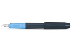 Kaweco PERKEO Calligraphy Fountain Pen Set Blue I 1 Count (Pack of 1), blue