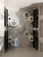 (QTY 18) Allied Moulded 2300, 2 Gang New Work Fiber Box, Nail On, 32,5 CU IN