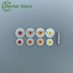 40Pcs Dental Composite Finishing Polishing Discs Coarse/Medium/Fine 9.5/12.5mm