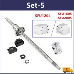 BallScrew SFU1605/SFU1204/SFU2005/2505/1610/1604 End Machine&Housing&Support kit
