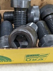 HOLO-KROME Hex Socket Cap Screw: 1-8 UNC, 3/4" Drive Qty 10 72368