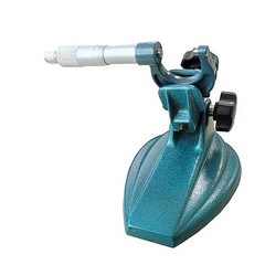Precision Micrometer Holder Stand Base Cast Iron for 0-4″ Micrometers