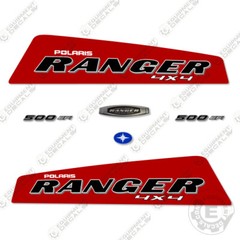 Fits Polaris Ranger 500EFI Decal Kit Utility Vehicle – 7 YEAR OUTDOOR 3M Vinyl!