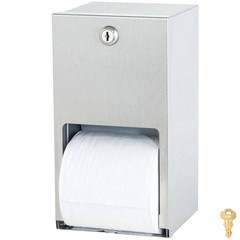 Bradley 5402-00 Commercial Toilet Paper Dispenser, Surface-Mounted, Stainless St