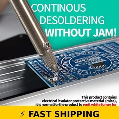 YIHUA 929D-V Electric Desoldering Iron with Nozzles