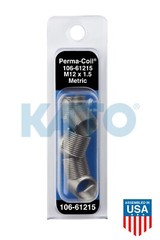 M12X1.5 Thread Repair Pack Perma-Coil 106-61215 (6 Insert) Helicoil 5544-12