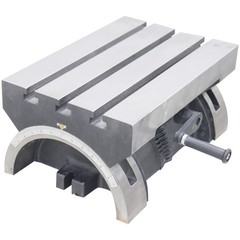 15-Inch Adjustable Angle Tiltable Worktable Cast Iron Milling Drilling Grinding