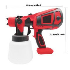 Milwaukee Paint Spray System + 1000ml Bucket (Battery Not Included)