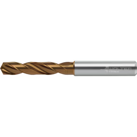 WALTER DC160-03-12.300A0-WJ30ET High Performance Drills, 0.4843 inch diameter,