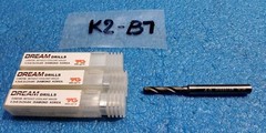 DREAM DRILL 4.0 MM CARBIDE DRILL, 6.0MM SHANK, 24 MM FLUTE LENGTH, 3 Pcs
