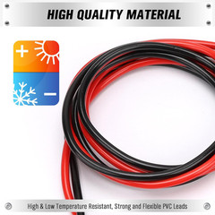 Alligator Clips Electrical Multimeter Test Leads 1500V/15A Jumper Wires Set LOT