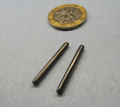 Steel Coiled Spring Pin, 3/32″ Diameter x 1.00″ Length, 100 pcs