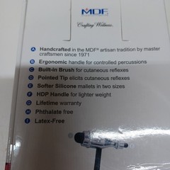 MDF Instruments Tromner Neurological Reflex Hammer with Built-in Brush
