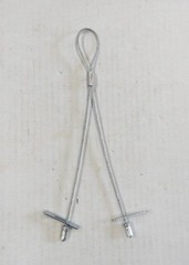 (10) Gripple Adj. Double Toggle End No 2 100# Speaker Light Cable Hangers NEW
