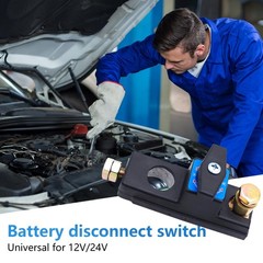 Car Battery Disconnect Switch Power Cut Off Kill For RV ATV Boat Car Truck Yacht