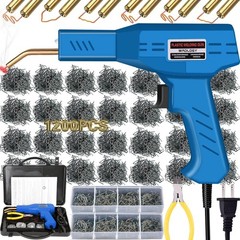 Professional Plastic Welder Kit with 1200 Staples for Effortless Repairs