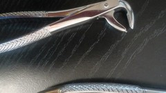 GERMAN STAINLESS EXTRACTING FORCEPS SURGICAL TOOTH EXTRACTION DENTAL 9pcs