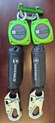 Safewaze 6′ Latitude Dual Leg Class A Web SRL with Snap Hook