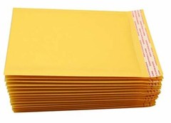 50 Yellow Pack Kraft Padded envelopes 12.5 x 18 Bubble Mailers 12 1/2 x 18
