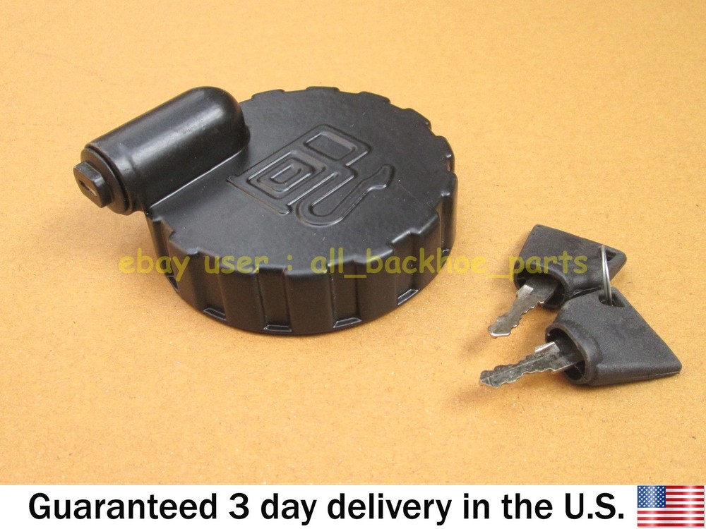 JCB BACKHOE – DIESEL FUEL TANK CAP WITH 2 KEYS (123/05892 331/33064 331/45908)