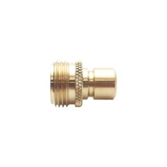 Lot of 9 Dixon 500QCM Quick Connector Brass Plug, 3/4in Male GHT, 150PSI