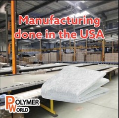 Polymer World Fiberglass 1.5X50X10 Yard Chopped Strand Mat for Boat, Automobiles