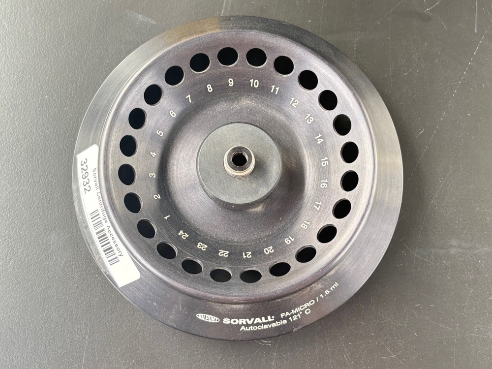 Du Pont SORVALL FA-MICRO [24 x 1.5mL] Fixed-Angle Autoclavable Centrifuge Rotor