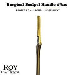 Scalpel Handle No. 7 Dental Surgical Stainless Steel New Premium Instruments Gol