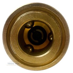 Industrial M style Air Compressor Quick Connect Coupler 1/4″ NPT Male Brass