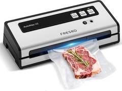 FRESKO Vacuum Sealer Machine with Automatic Bag Detection, Double Heat Seal/kit