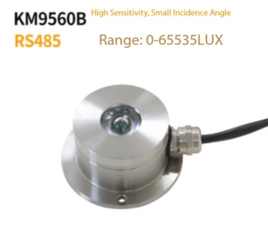 Industrial-Grade Stainless Steel Illuminance Sensor Illuminance Transmitter