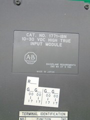 1771-IBN Allen Bradley PLC 5 10 to 30 VDC Input Module 1771-1BN 1771IBN E22