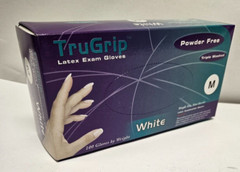 Top Quality Manufacturing TruGrip White (Latex) – SZ Med ( 2 Boxes of 100 =200)