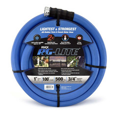 10010035 BluBird AG – Lite Rubber Water Hose Assembly 1″ x 100′