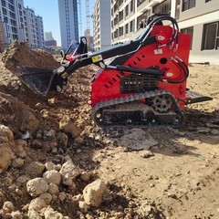 New 1830lbs Mini Skid Steer Loader Gas EPA B&S Engine 13.5HP Power with Track