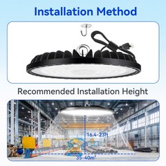10Pcs 300W UFO Led High Bay Light Industrial Commercial Warehouse Garage Light