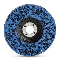 5 Pack – 4″ x 5/8″ Black Hawk Clean & Strip Discs Paint and Rust Removing Wheels