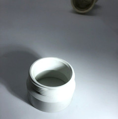 Nibco 1-1/2 inch PVC Lot 45-Degree Slip x Slip Elbow, Threaded Plug, & Coupler