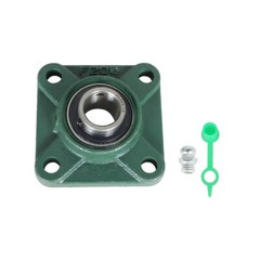 10 Pack UCF205-16 Pillow Block Flange Bearing 1″ Bore 4 Bolt Solid Base