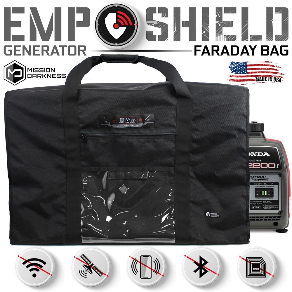 Mission Darkness Revelation EMP Shield for Generators and Extra-Large Electronic