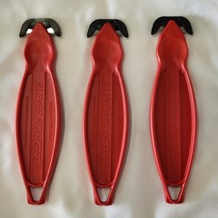 Klever Koncept Box Cutter Safety Red QTY 3pk New 1017