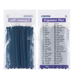 1000pcs Dental Orthodontic Elastic Ligature Ties Bands for Brackets 23 Colors
