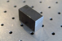 AlNiCo 5 Magnet .75 in 19.2mmx1.0 in 25.5mmx1.63in 41.33mm 1022 F cube block