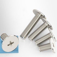M2 M2.5 M3 M4 Laptop Computer Phillips Thin Flat Extra Big Large Head Screw